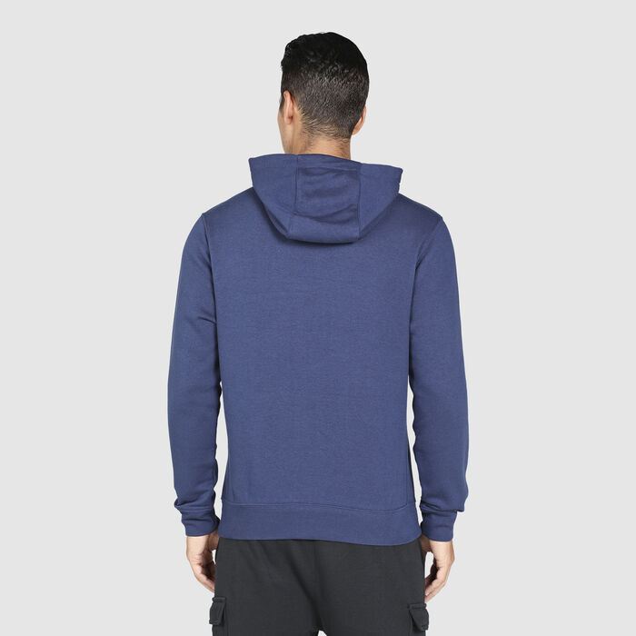 Nike Men's Sportswear Club Fleece Hoodie Blue Nike Men's Sportswear Club Fleece Hoodie Blue image number 1
