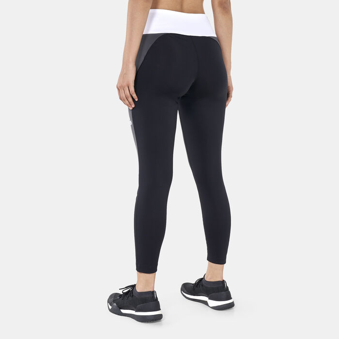 adidas Women's Designed to Move Colorblock 7/8 Leggings Black adidas Women's Designed to Move Colorblock 7/8 Leggings Black image number 1