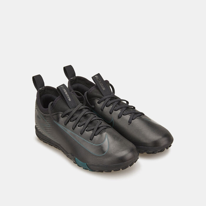 Nike Kids' Mercurial Vapor 16 Academy Turf Ground Football Shoes Black Nike Kids' Mercurial Vapor 16 Academy Turf Ground Football Shoes Black image number 1