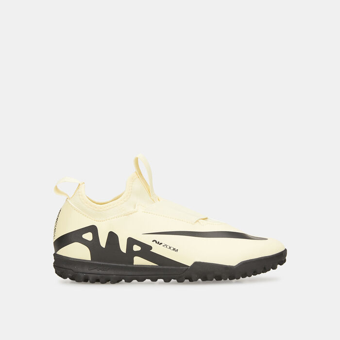 Nike Kids' Mercurial Vapor 15 Academy Turf Football Shoes (Younger and Older Kids) Ivory Nike Kids' Mercurial Vapor 15 Academy Turf Football Shoes (Younger and Older Kids) Ivory image number 0