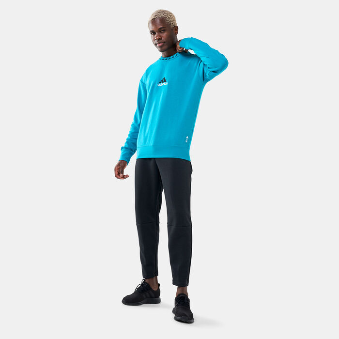 adidas Men's Real Madrid Icons Sweatshirt adidas Men's Real Madrid Icons Sweatshirt image number 2