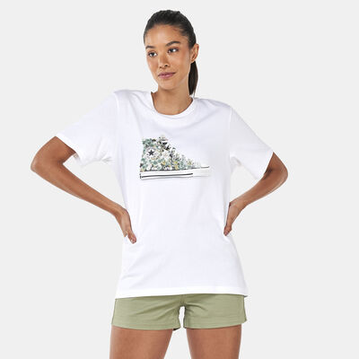 Converse Men's Flower Chuck T-Shirt White Converse Men's Flower Chuck T-Shirt White