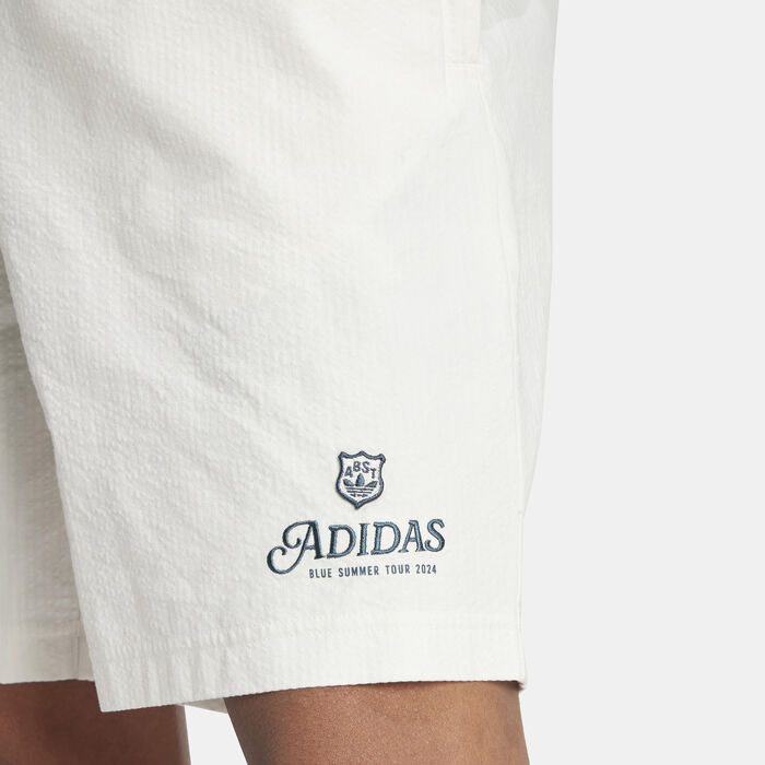 adidas Originals Men's Leisure Shorts White adidas Originals Men's Leisure Shorts White image number 3