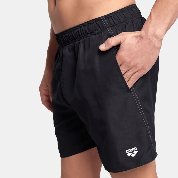 Arena Men's Fundamentals Boxer Swimming Shorts Black Arena Men's Fundamentals Boxer Swimming Shorts Black image number 3