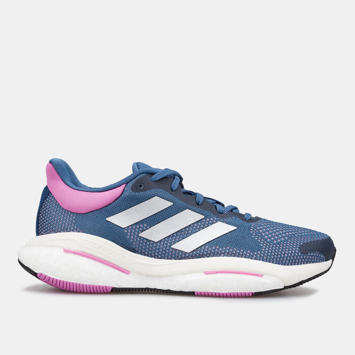 adidas Women's Solarglide 5 Running Shoe Blue adidas Women's Solarglide 5 Running Shoe Blue image number 0