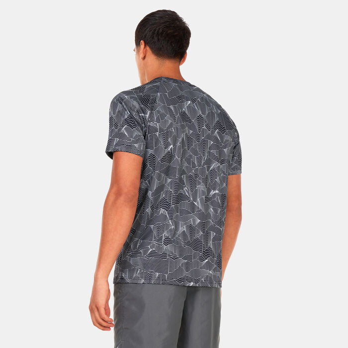 Nike Swim Men's Rashguard Black Nike Swim Men's Rashguard Black image number 1