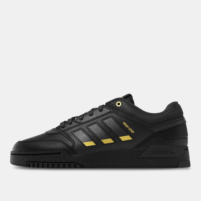 adidas Originals Men's Drop Step Low Shoes Black adidas Originals Men's Drop Step Low Shoes Black image number 4