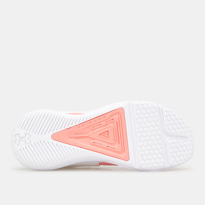 Under Armour Women's UA HOVR™ Rise 3 Shoe White Under Armour Women's UA HOVR™ Rise 3 Shoe White image number 3