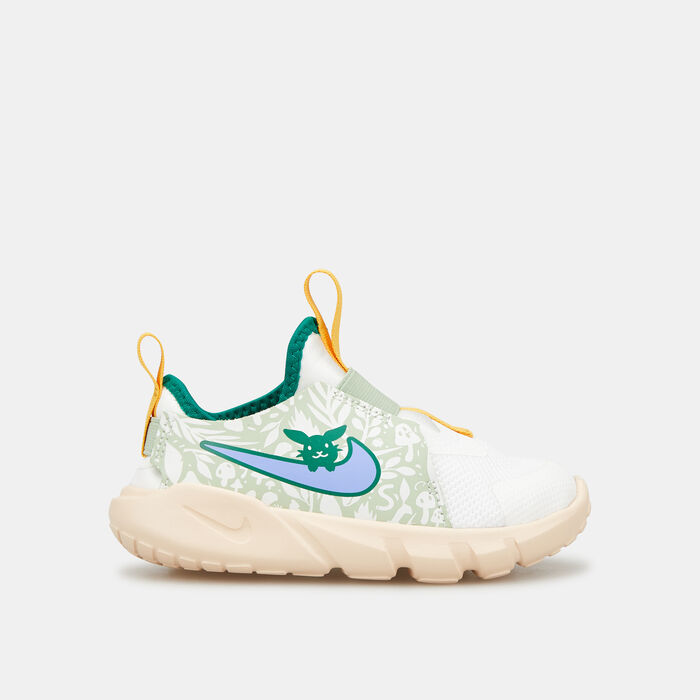 Nike Kids' Lil Flex Runner 2 Shoe (Baby and Toddler) White image number 0