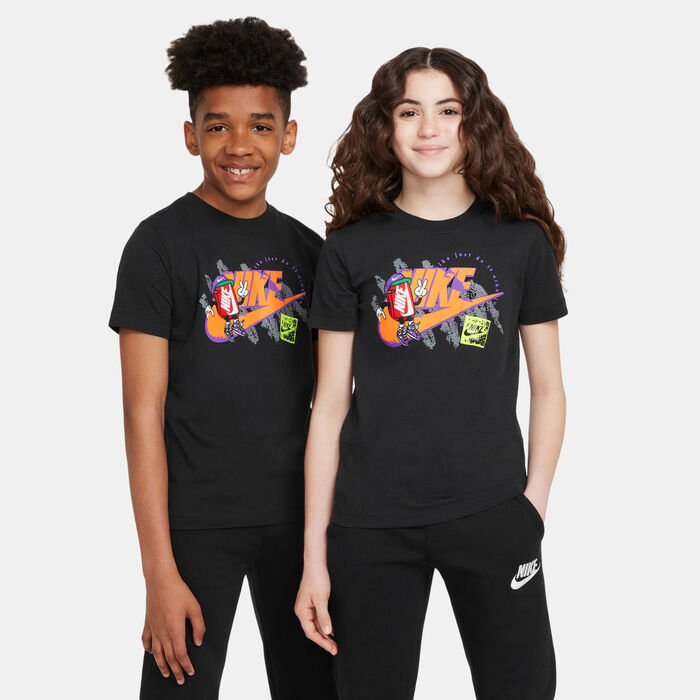 Nike Kids' Sportswear T-Shirt Black Nike Kids' Sportswear T-Shirt Black image number 0