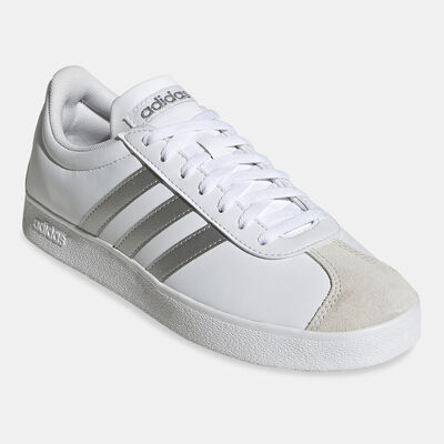 adidas Women's VL Court Base Shoes White adidas Women's VL Court Base Shoes White