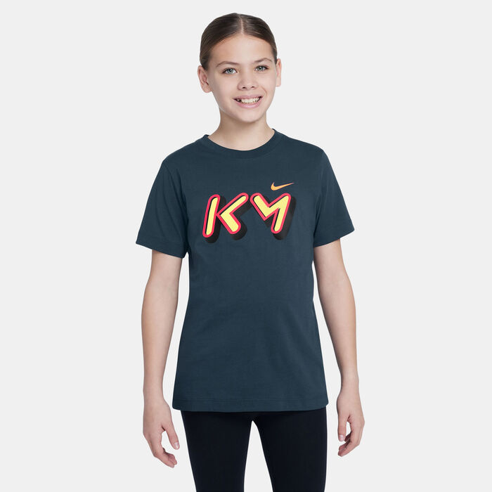 Nike Kids' Kylian Mbappé T-Shirt (Older Kids) Blue image number 0
