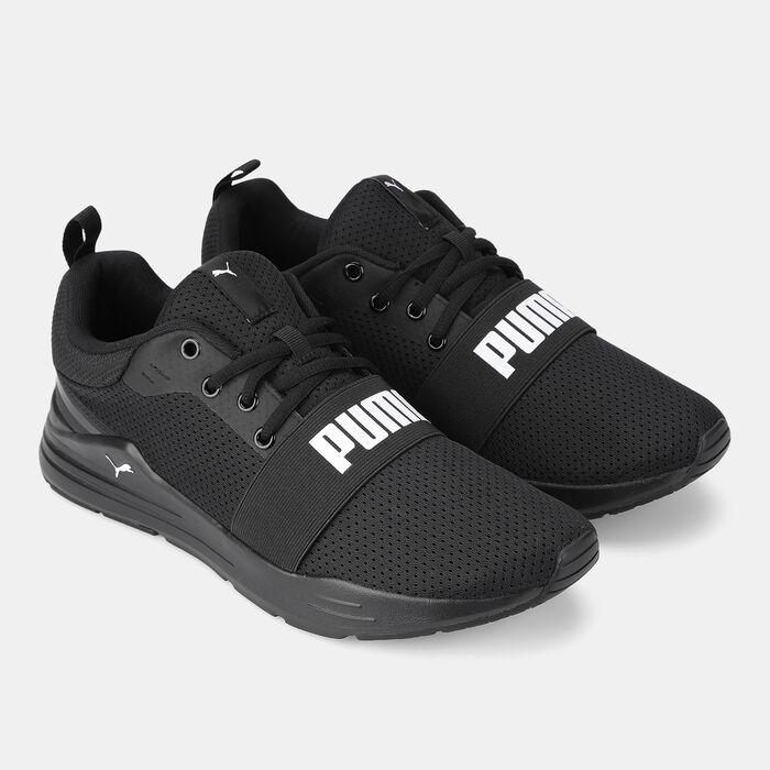 PUMA Men's Wired Run Shoe Black image number 1