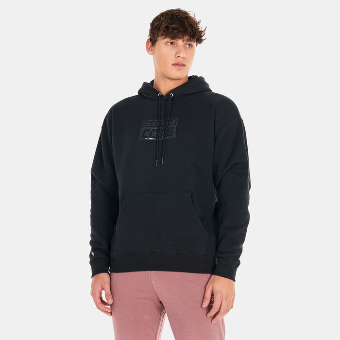 Converse Men's CONS Fleece Pullover Hoodie Black Converse Men's CONS Fleece Pullover Hoodie Black image number 0