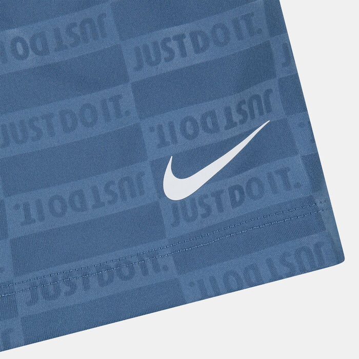 Nike Kids' Sportswear Dri-FIT Textured Club Shorts Grey image number 2