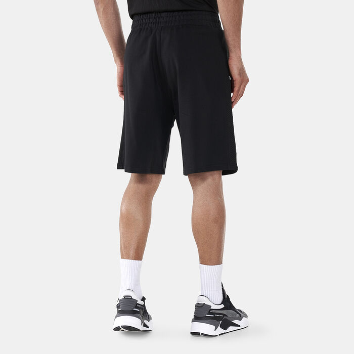 New Era Men's NBA Chicago Bulls Team Logo Shorts Black New Era Men's NBA Chicago Bulls Team Logo Shorts Black image number 1