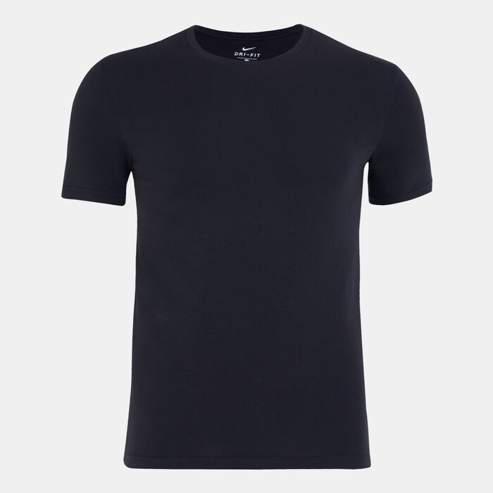 Nike Men's Everyday T-Shirt (2 Pack) Black Nike Men's Everyday T-Shirt (2 Pack) Black image number 0