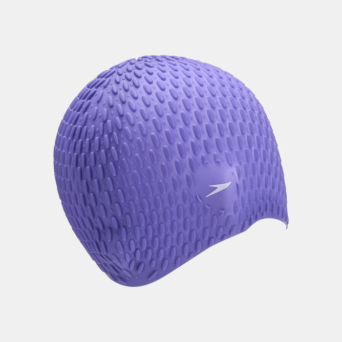 Speedo Bubble Swimming Cap Pink image number 0