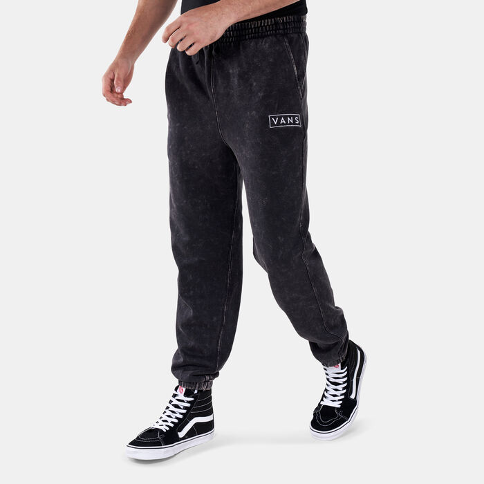 Vans Men's Mineral Wash Relaxed Fleece Pants Black Vans Men's Mineral Wash Relaxed Fleece Pants Black image number 0