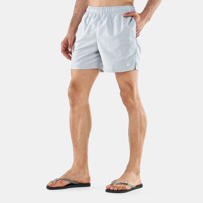 Nike Swim Men's Essential Lap Volley Swim Shorts Grey image number 0