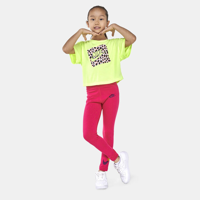 Nike Kids' Graphic Print T-Shirt Green Nike Kids' Graphic Print T-Shirt Green image number 2