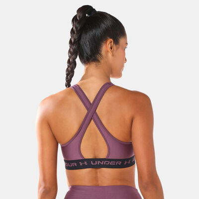 Under Armour Women's Armour Medium-Support Training Sports Bra Purple Under Armour Women's Armour Medium-Support Training Sports Bra Purple