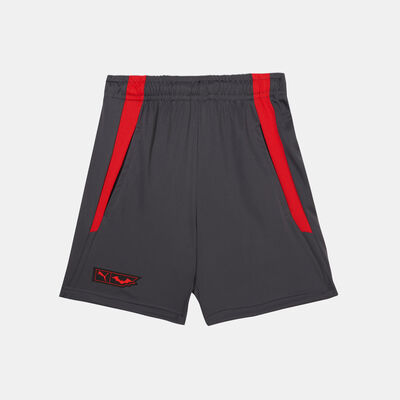 PUMA Kids' x BATMAN Football Training Shorts Black