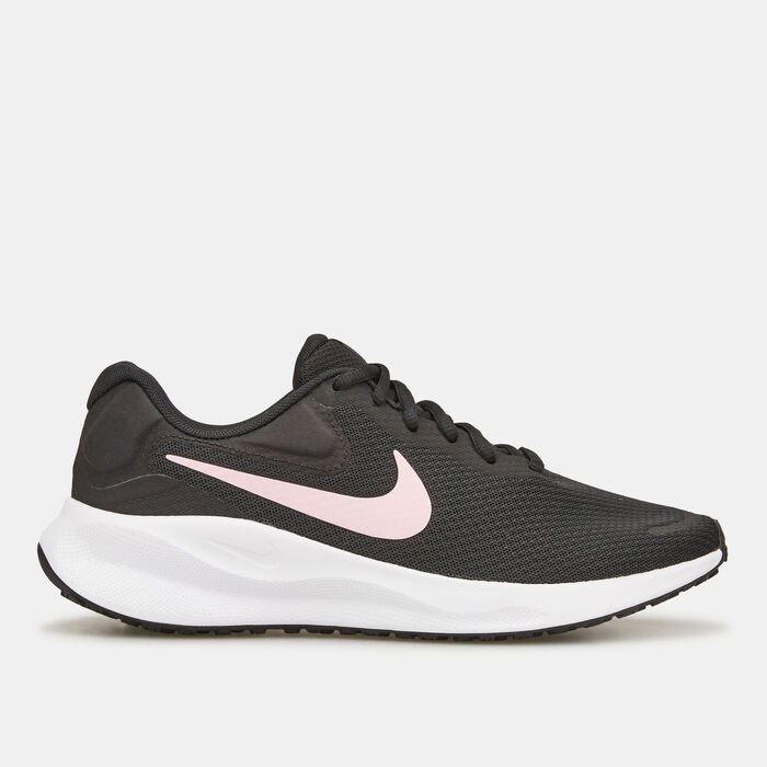 Nike Women's Revolution 7 Road Running Shoes Black Nike Women's Revolution 7 Road Running Shoes Black image number 0