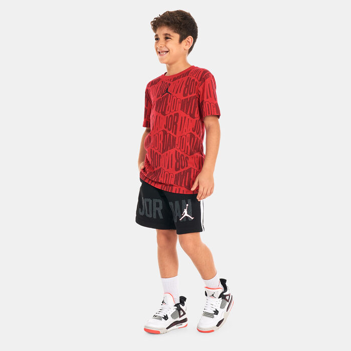 Nike Kids' Gym23 Colour-Blocked Shorts Black image number 2