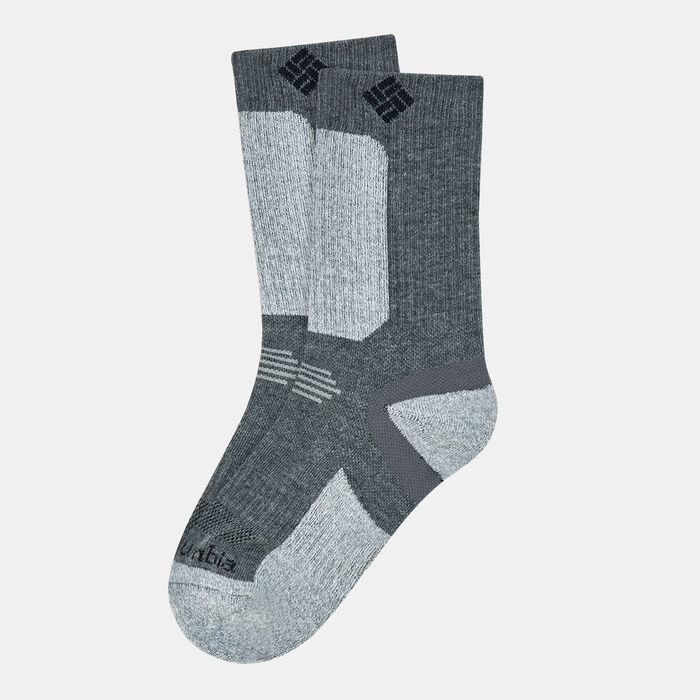 Columbia Men's Crop Hike Socks Black image number 0
