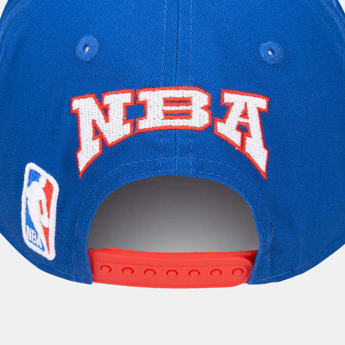 New Era Men's NBA Rear Logo 9FIFTY Cap Blue New Era Men's NBA Rear Logo 9FIFTY Cap Blue image number 1