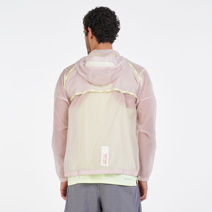 Nike Men's Repel Wild Run Windrunner Jacket Brown Nike Men's Repel Wild Run Windrunner Jacket Brown image number 1