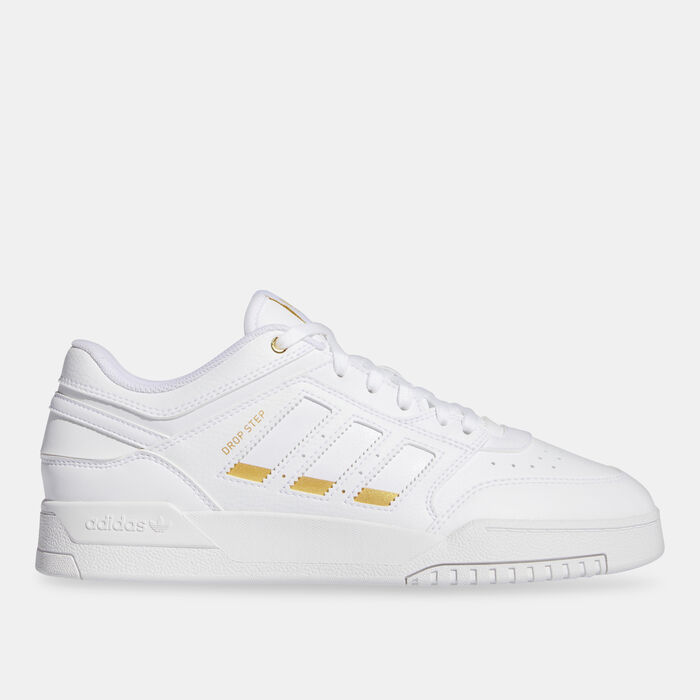 adidas Originals Men's Drop Step Low Shoes White adidas Originals Men's Drop Step Low Shoes White image number 0