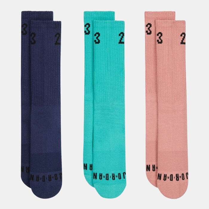 Jordan Essentials Crew Socks (3 Pairs) Multi image number 0