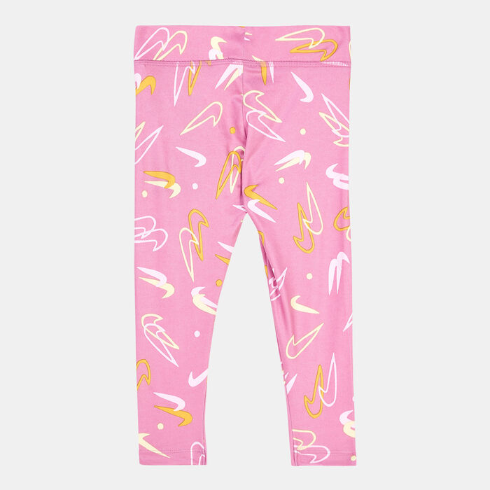 Nike Kids' Print Pack Leggings (Younger Kids) Pink Nike Kids' Print Pack Leggings (Younger Kids) Pink image number 1