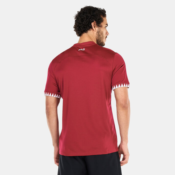 Nike Men's Qatar Dri-Fit Stadium Home Jersey - 2022 Red Nike Men's Qatar Dri-Fit Stadium Home Jersey - 2022 Red image number 1