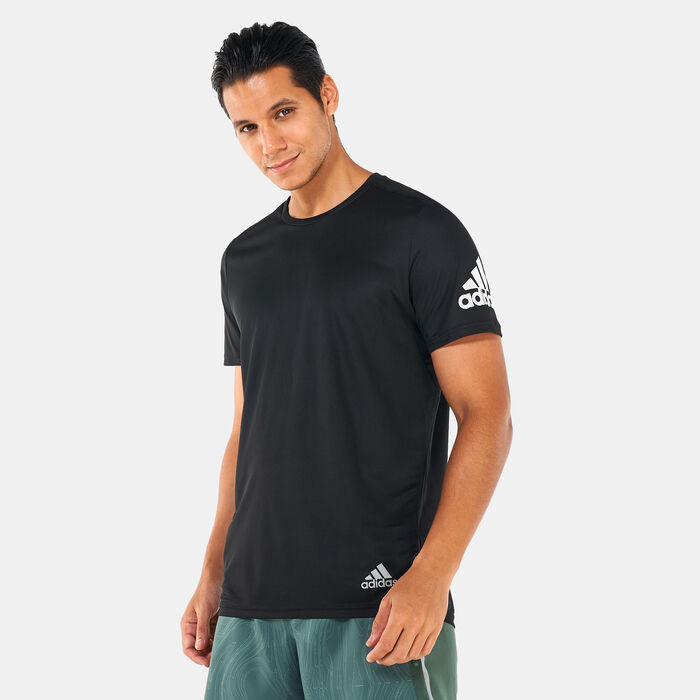 adidas Men's Run It T-Shirt Black image number 0