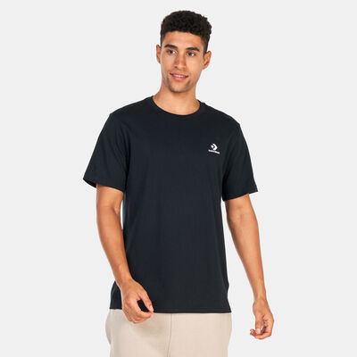 Converse Go-To Embroidered Star Chevron T-Shirt Black Converse Go-To Embroidered Star Chevron T-Shirt Black
